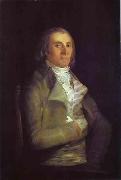 Francisco Jose de Goya Portrait of Andres del Peral Germany oil painting artist